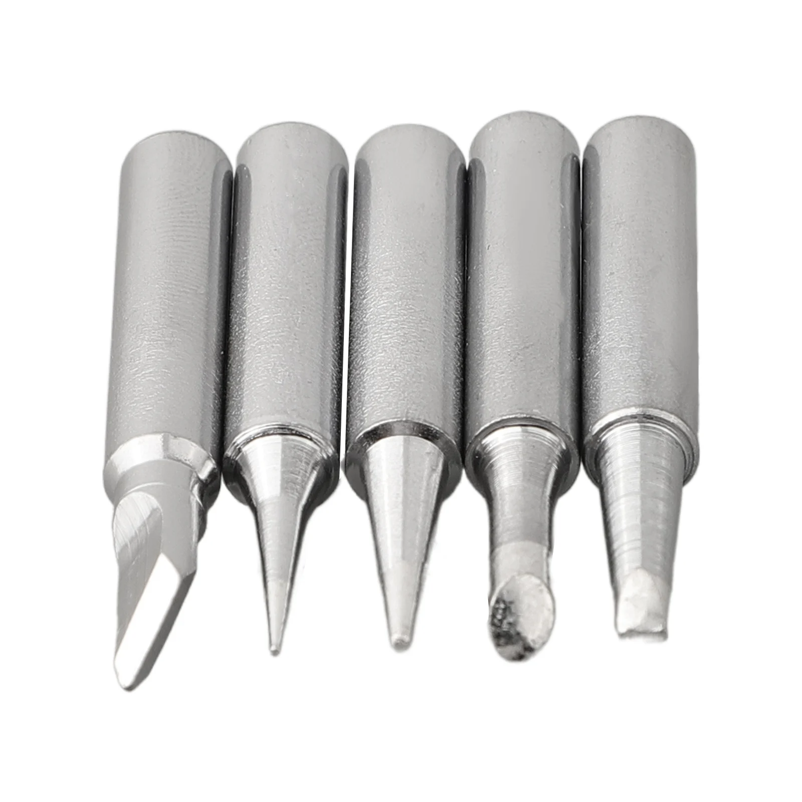 

5pcs 900M-T Pure Copper Electric Soldering Iron Tips Lead-free Welding Tools 900M-T-4C/900M-T-2.4D/900M-T-B Welding Accessories