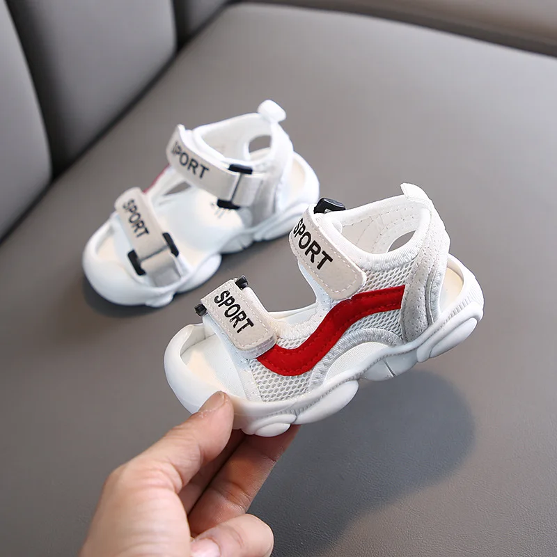 

Summer Toddler Shoes Air Mesh Breathable Baby Boys & Girls Sandals Fashion Little Kids Shoes Sports Casual Size 15-25