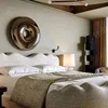 Nordic Stainless Steel Villa Wall Decor for Dining Room Household Hanging Decorations Luxury Designer Hotel Decoration Crafts 6