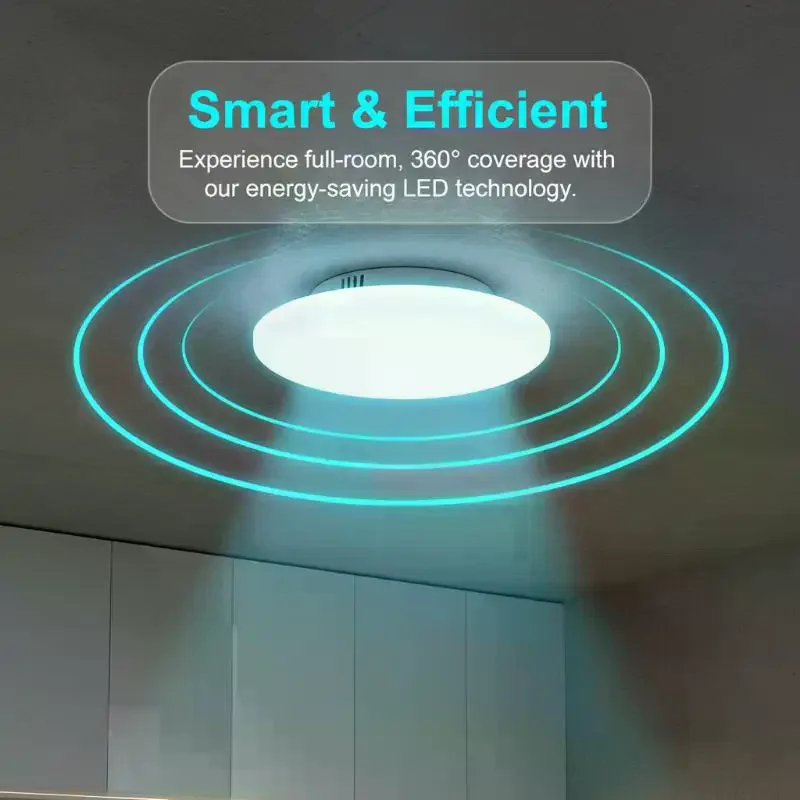 1개 20-200W 실내 조명 플라잉 소서 라이트 천장 램프 차고 조명 LED 전구 AC 220v E27 베이스 에너지 절약 램프