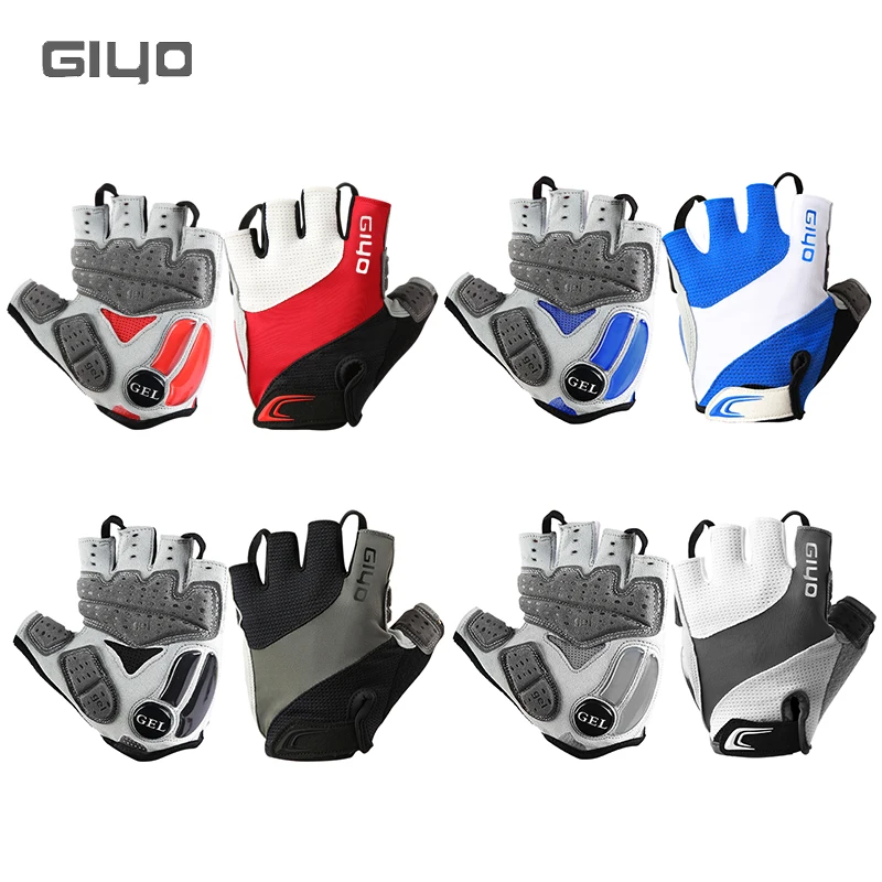 GIYO Cycling Fingerles Gloves Women Men Outdoor Sports Fishing