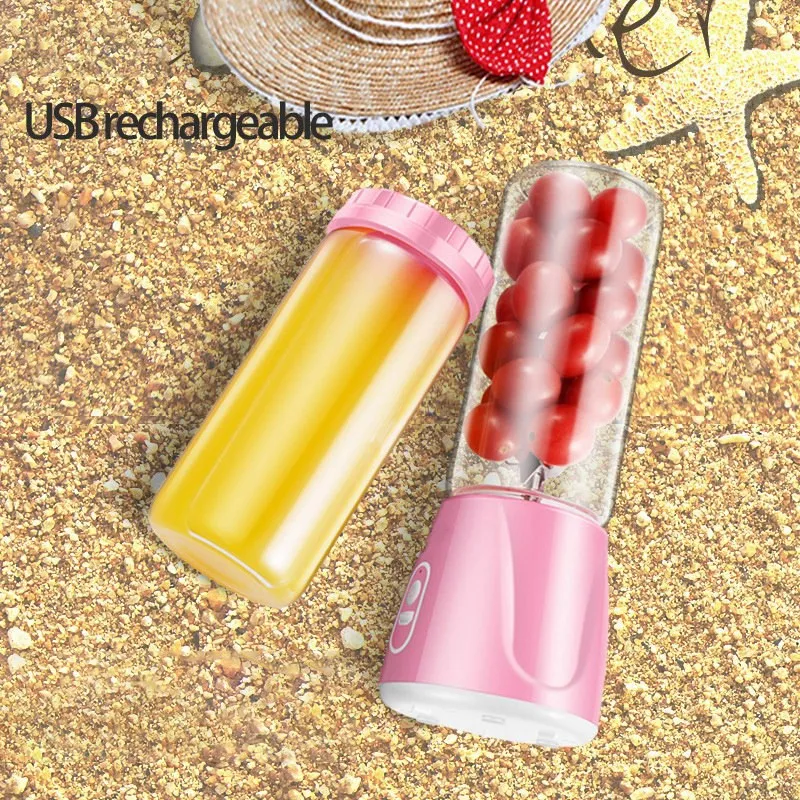 Description Picture 3 of itemMini Electric Fruit Juicer Portable USB Personal Milk Smoothie Maker Mixer Cup Machine Food Processor 320ML