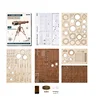 Robotime Rokr 1:1 DIY 314pcs Telescopic Monocular Telescope Wooden Model Building Kits Assembly Toy Gift for Children Adult 6
