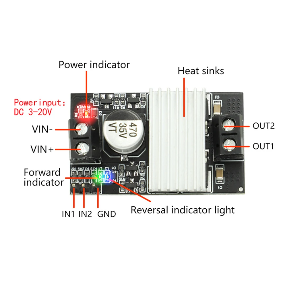 10A DC Motor Drive Module PWM Speed Regulation Dimming 3V-20V Low Voltage High Current dc motor speed controller,dc motor driver
