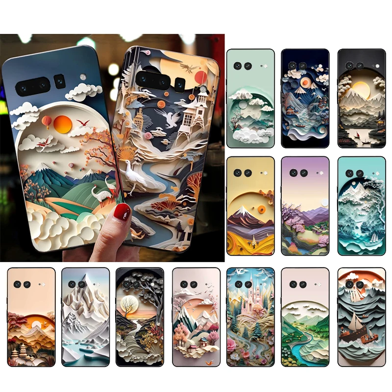 

Landscape Phone Case For Google Pixel 8 7 Pro 7A 7 6A 6 Pro 5A 4A 3A Pixel 4 XL Pixel 5 6 4 3 3A XL