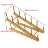 Kitchen Accessories Kitchen Storage Bamboo Dish Drainboard Drying Rack Drainer Storage Holder Bowl Dish Cup Shelf 2023 4