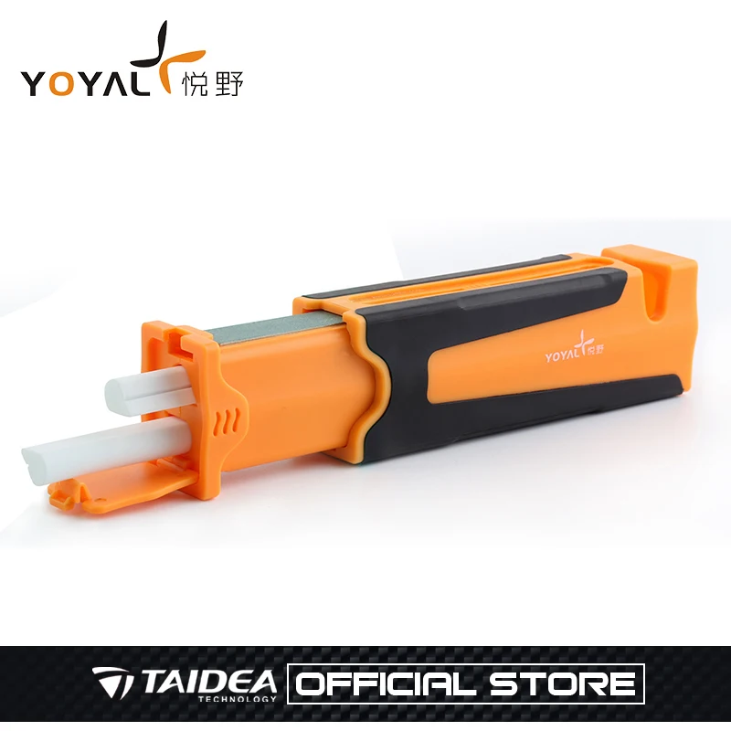 Professional Outdoor knife sharpener Multifunction Kitchen Sharpening Stone Grinder knives Whetstone Ceramic Sharpener Tool