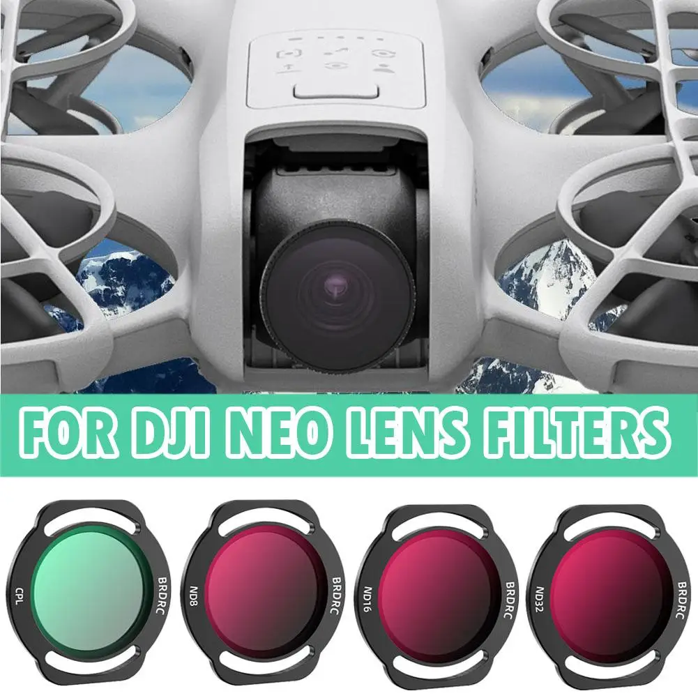 Lens Filters for dji NEO ND8/ND16/ND32/ND64/UV/CPL Anti-scratch Reduce Light Protections Filters for dji Neo Drones Accesso J9V9