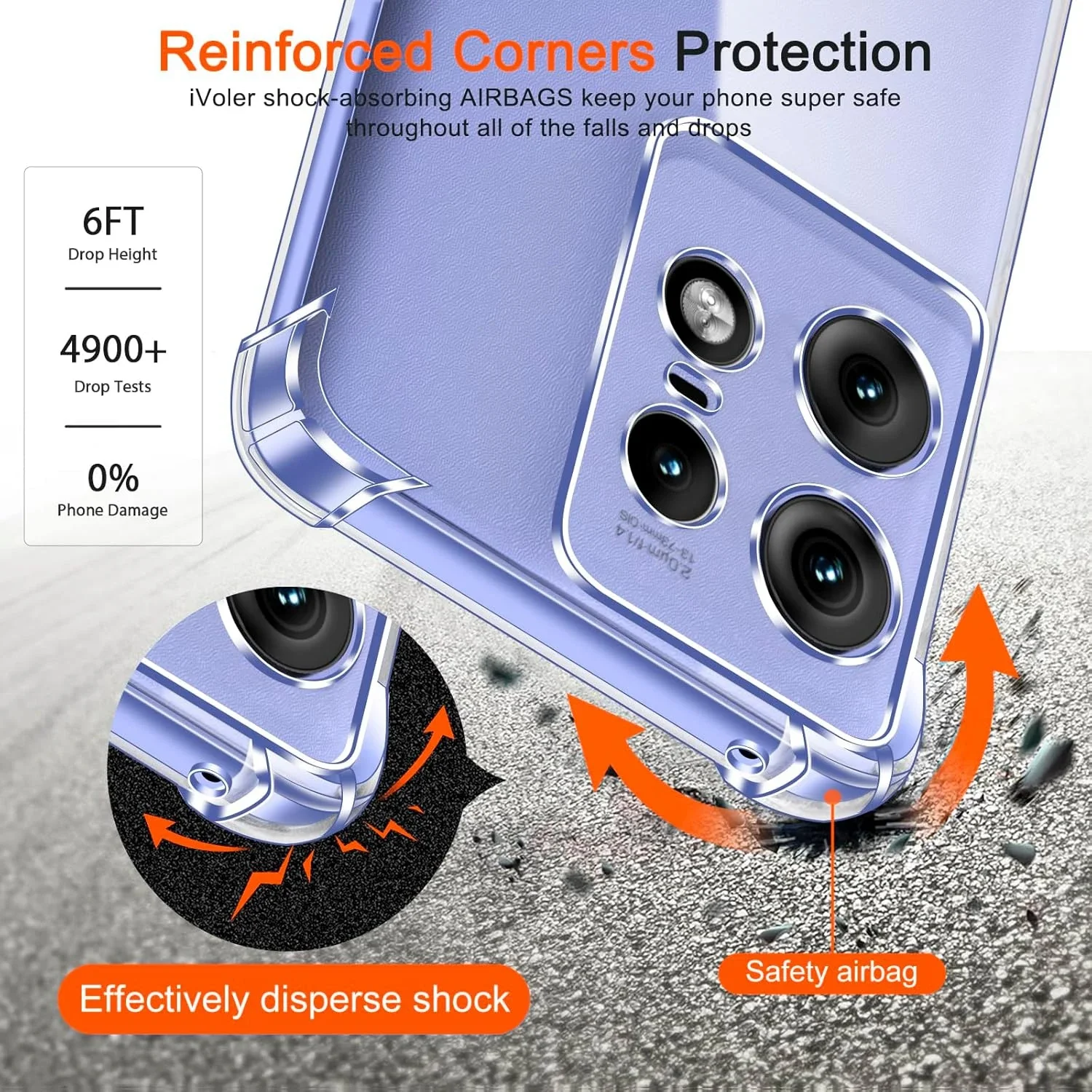 Shockproof Airbag TPU Protective Phone Case