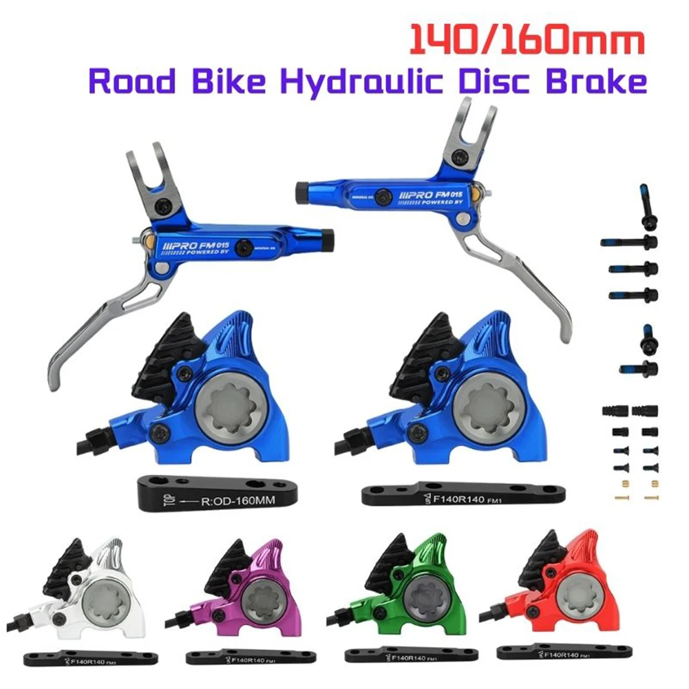 

Smooth and Powerful Braking with the IIIPRO 140/160mm 2 Piston Road Bike Hydraulic Disc Brake Caliper Flat Mount