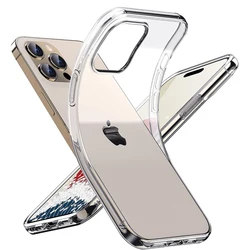 Ultra Thin Transparent Silicone Phone Case - Clear Soft Shell Cover - iPhone 12 Mini (Clear)