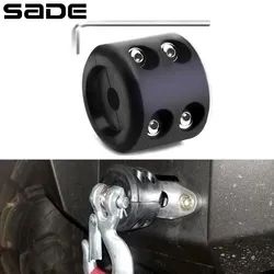Universal Winch Cable Hook Stopper Rubber Winch Rope Line Saver Winches For Offroad ATV UTV Winch Mount Accessories