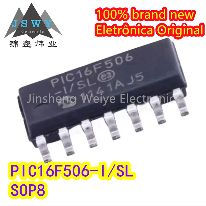 (5/10pieces) PIC16F506-I/SL PIC16F506 SOIC-14 8-bit microcontroller-MCU brand new original electronics in stock