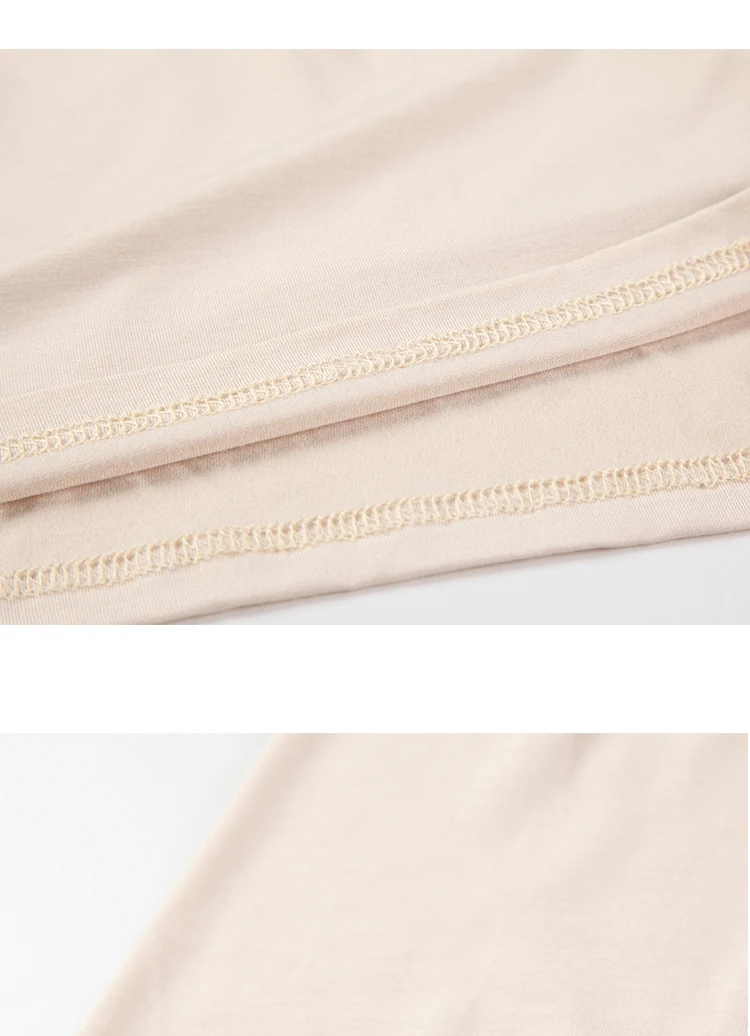 Pant Liner Slip Leggings Women's Summer Bottoming Safety Pants Basic Loose Anti Transparent Modal Wear Non Curling Undershorts