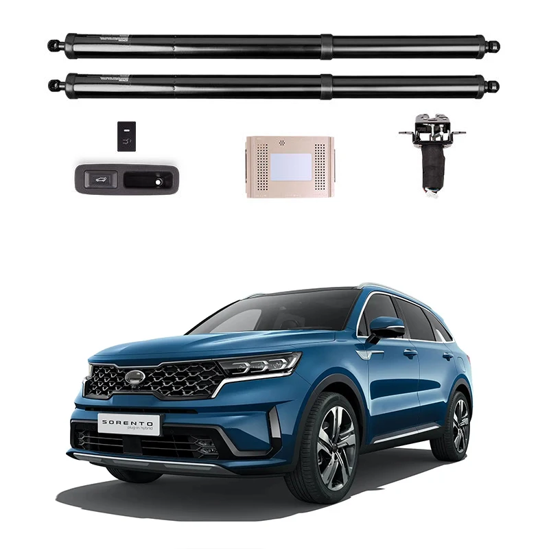 

Открытие багажника автомобиля, электрическая всасывающая задняя дверь, интеллектуальная подъемная стойка багажника для KIA Sorento Prime 2011-2020 ...