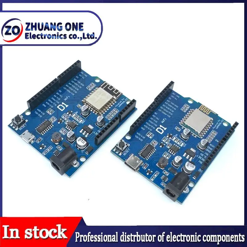 Smart-Electronics-ESP-12F-ESP-12E-WeMos-D1-WiFi-uno-based-ESP8266 ... image.