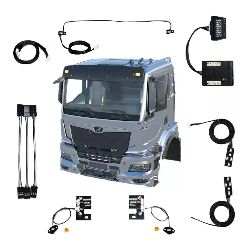 Modello in plastica per camion rimorchio pesante Hino Profia