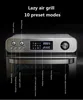 1700W Automatic Intelligent Multi Functional Mechanical Control Stainless Steel Electric Air Fryer Oven 6