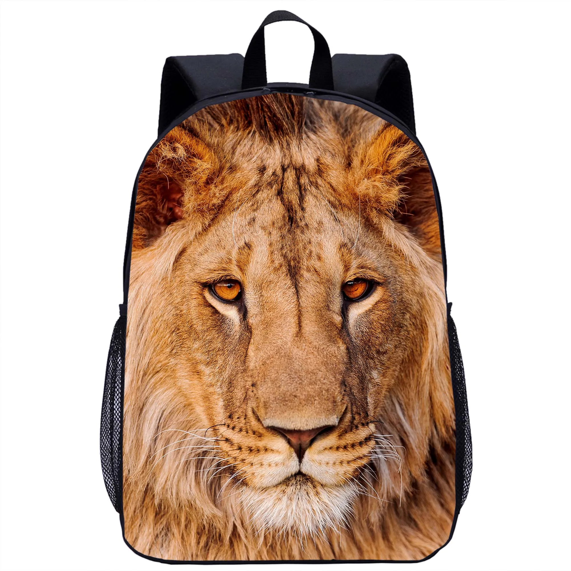 1000 Denier Polyester Fabric Lion Printed School Bag at Rs 240/piece in  North 24 Parganas