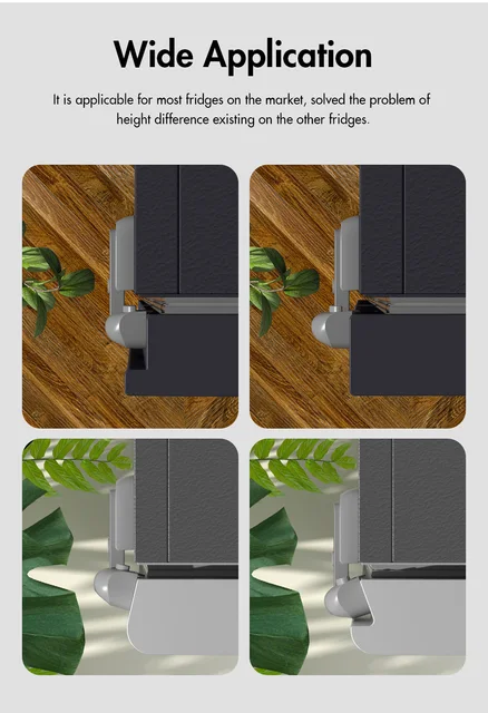 Serratura Di Sicurezza Per Frigorifero EUDEMON - Adesivo 3M, Senza Trapano, Grigio - Foto 9