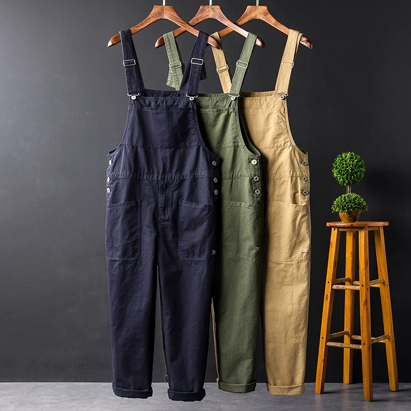 Retro Work Jumpsuit for Couple