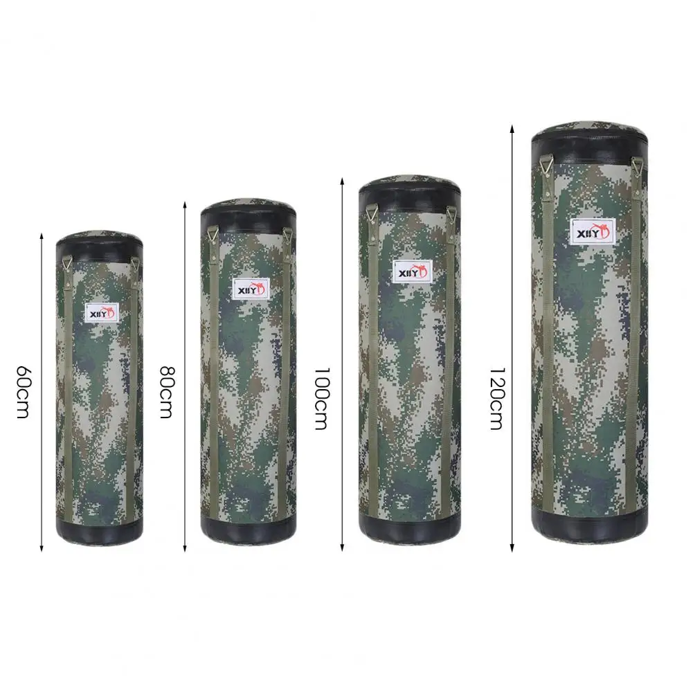 60/80/100/120cm Canvas Boxing Bag Hanging Design Professional High Strength Empty Punching Bags Thai Sand Fight Karate For Gym