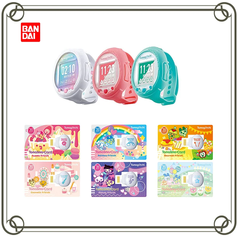 Genuino Braccialetto Bandai Tamagotchi Smarto Nuovo Orologio Touch Screen Macchina Elettronica Per Animali Domestici Giappone Tamagotchi Dim Card Gift