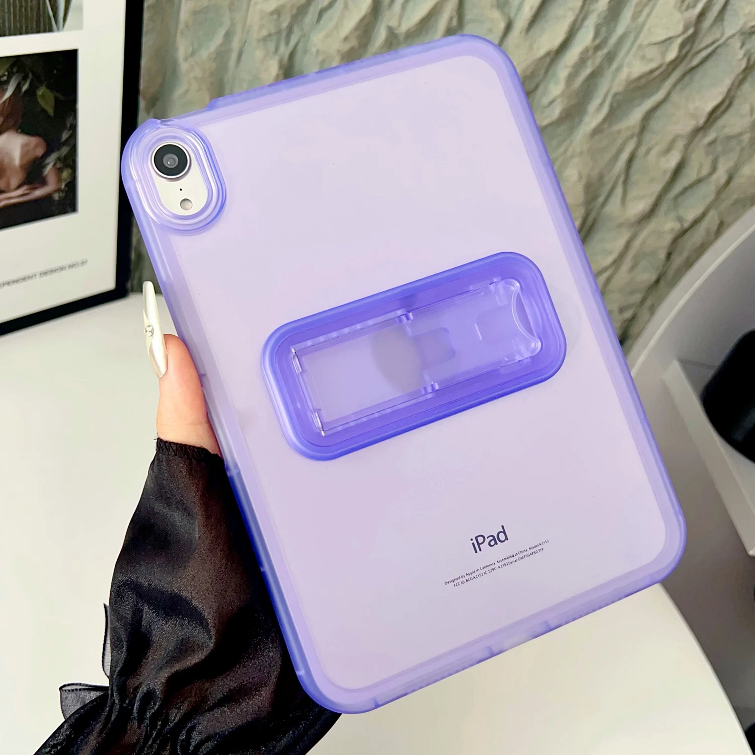Premium Clear Cover Stand Case