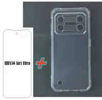 Protective Glass For IIIF150 Air1 Ultra 6.78"  Case Silicone Clear Cover For 150 IIF150Air1 ultra Tempered Glass 2