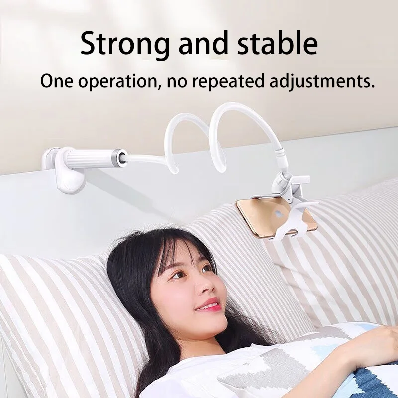 Phone Holder Mobile Portable Lazy Bed Desktop Bracket Desk Mount Stand Base For iPhone Samsung Xiaomi Compatible 4-7.1inch