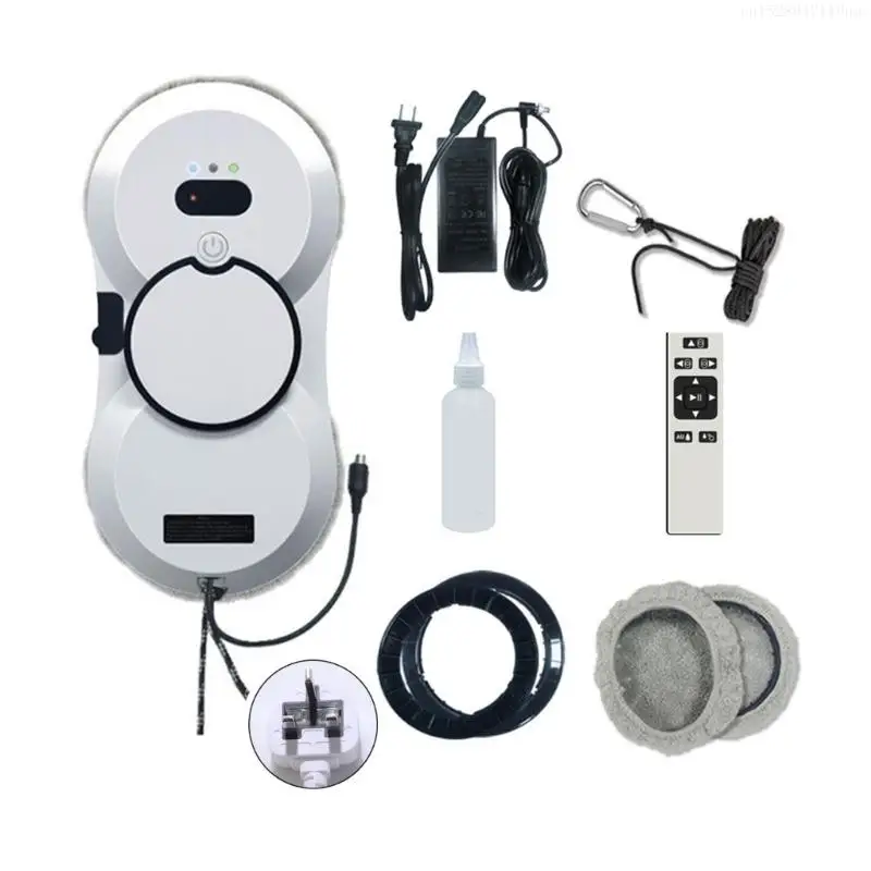 Window Cleaning Robot Vacuum Cleaner Robot Window Cleaner Electric Glass Window Cleaner Remote Control for Home R9UD 4