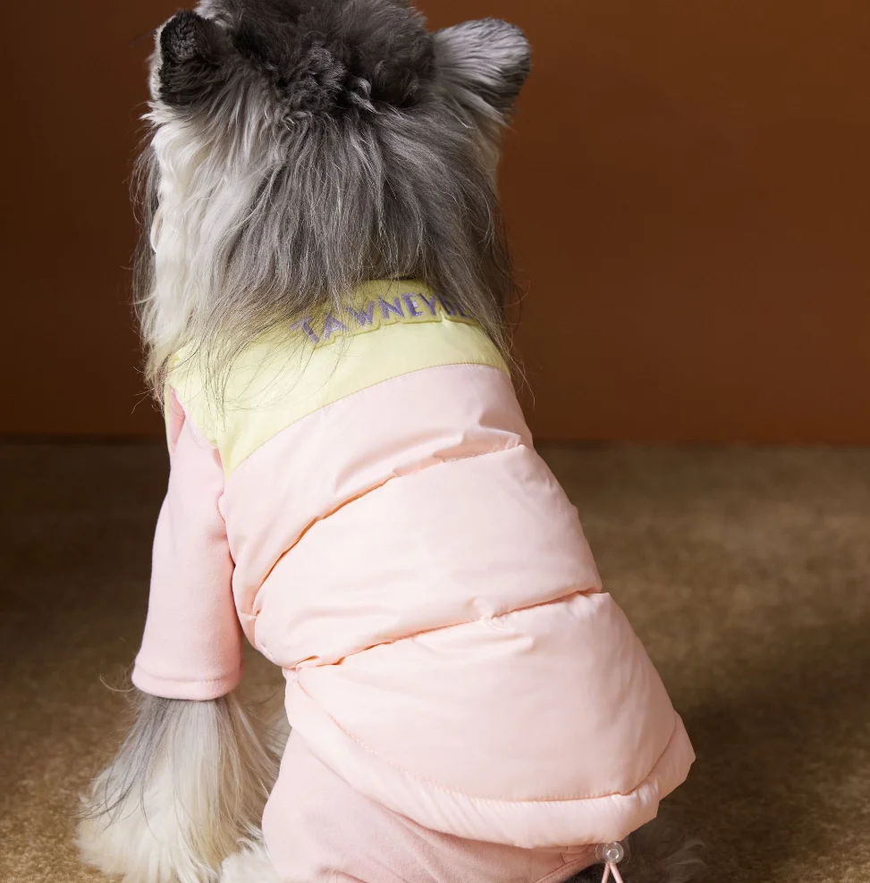 Padded Puppy Cat Clothes Winter Dog Jacket For Small Dogs Chihuahua Vest French Bulldog Coat Yorkie Outfits