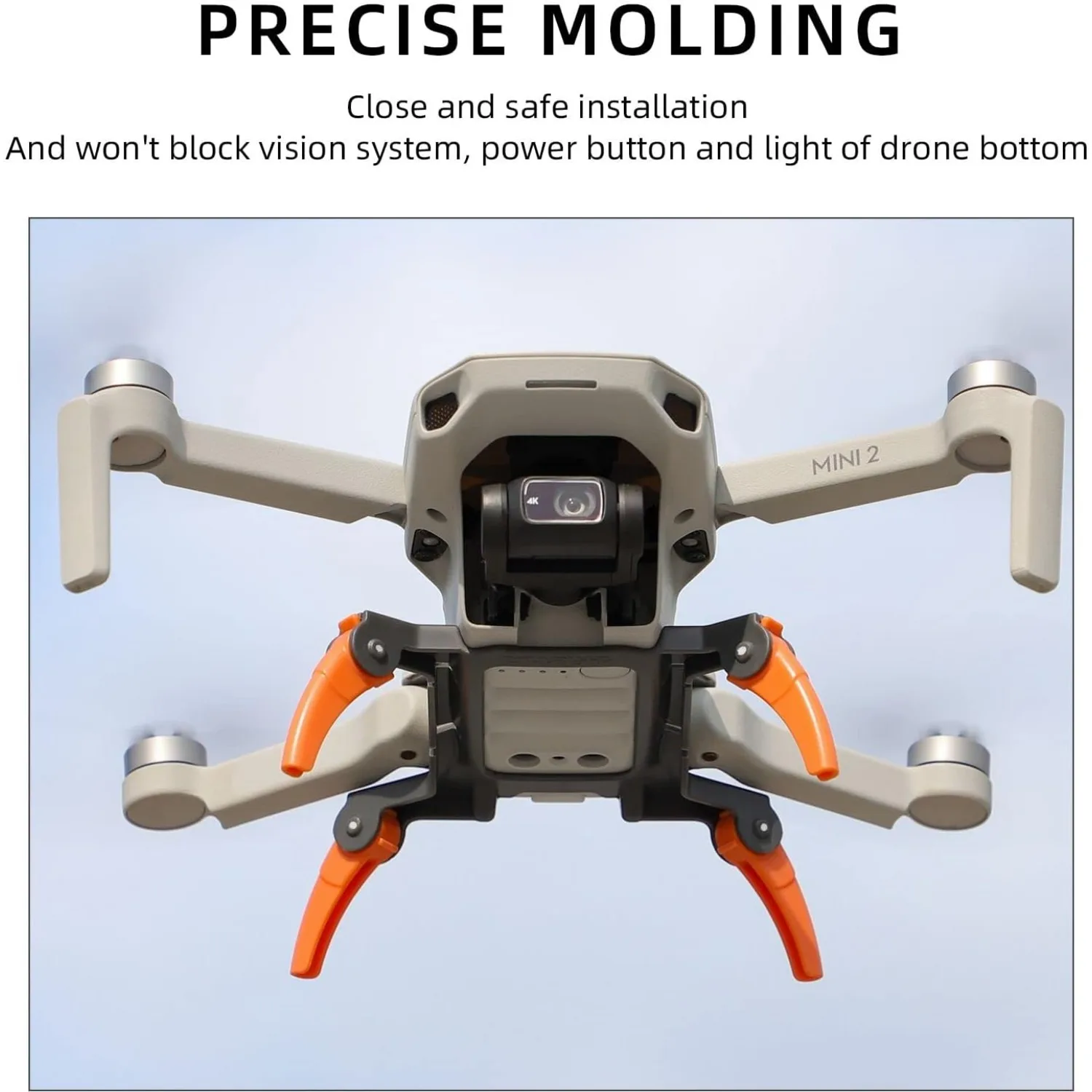 랜딩 기어 퀵 릴리스 프로텍터 높이 연장 장치 드론 액세서리용 DJI MINI 2 SE 부품과 호환 가능