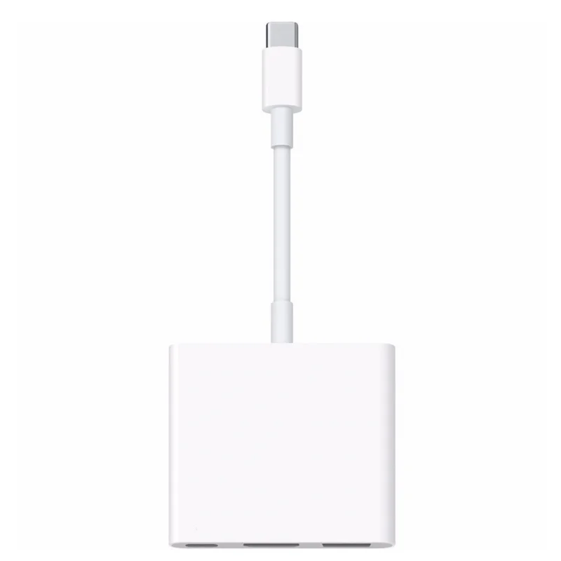 3 in 1 USB-C Multiport Adapter for Apple MacBook pro USB-C Digital AV Multiport HDMI-Compatible USB 3.1 Type-C Male Connector