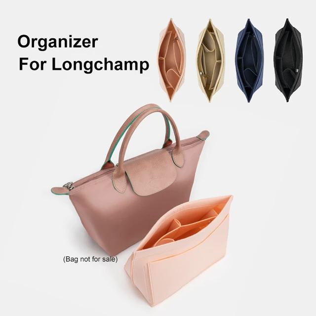 Longchamp Bag Insert, Felt Bag Longchamp, Felt Makeup Bag
