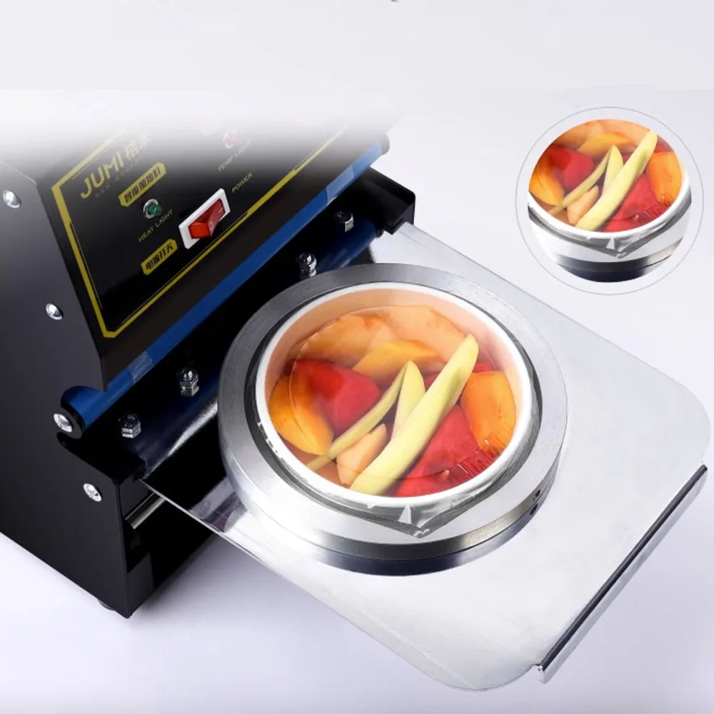 Lunch Fast Food Container Sealing Machine Manual disposable Box Bowl Tray Heating Sealer