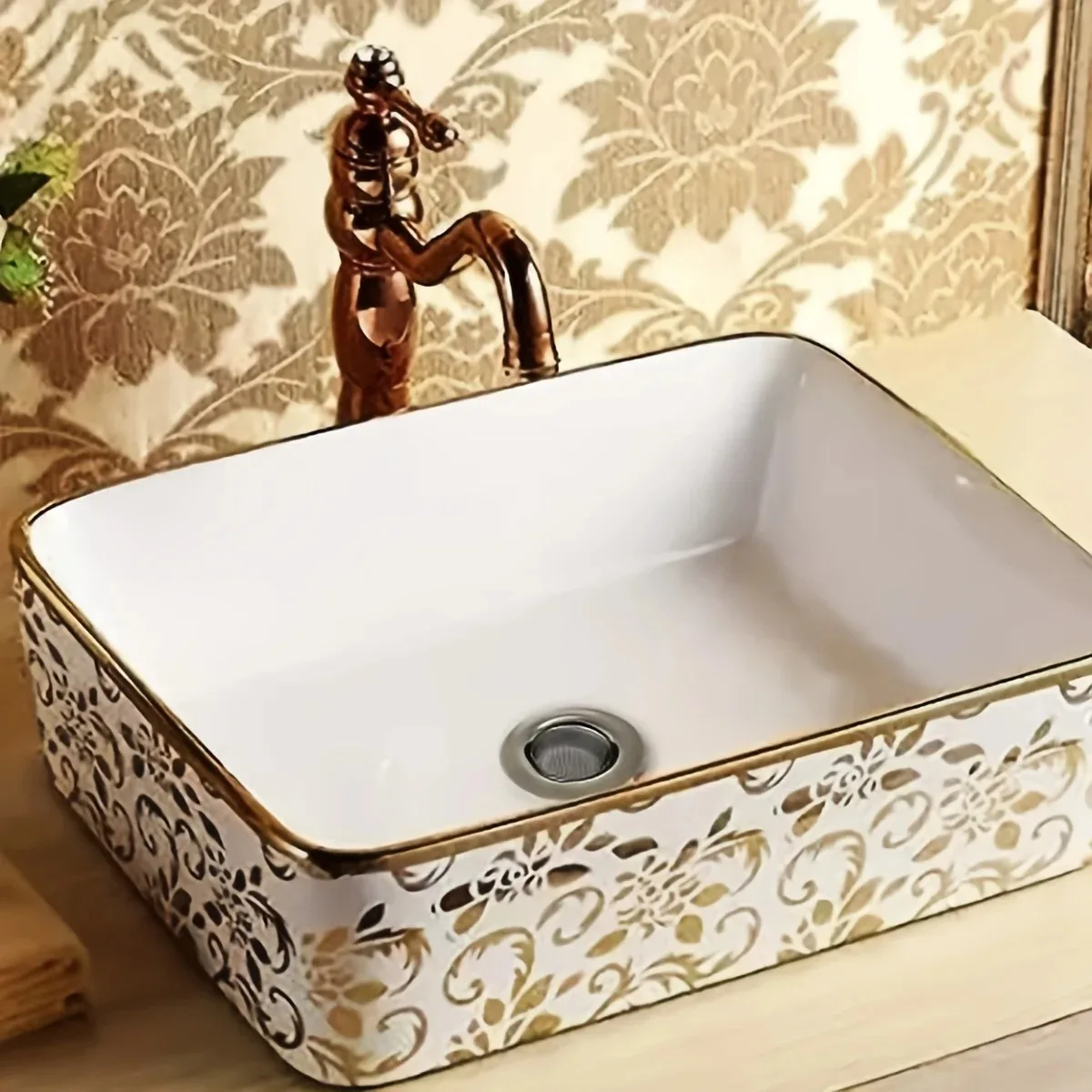 Drain Strainer Stainless Steel Bathtub Bathroom Sink Shower Drain Hair Catcher for Laundry 2pcs