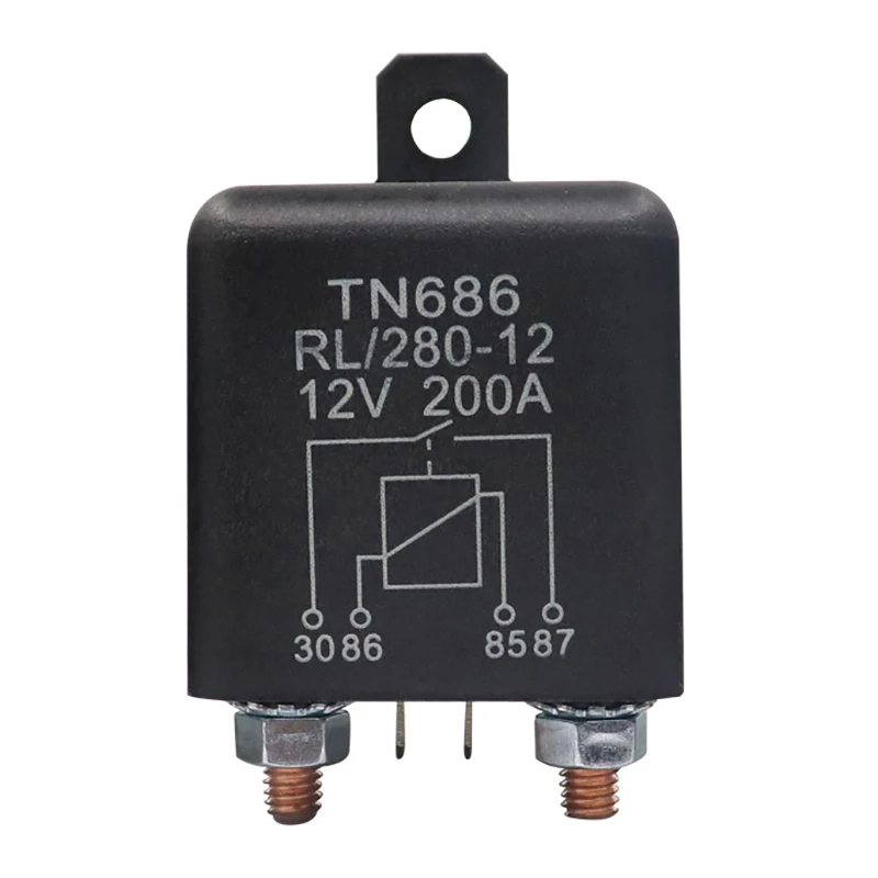200A 100A 12V/24V Power Automotive Heavy Current Start Relay Car car start relay