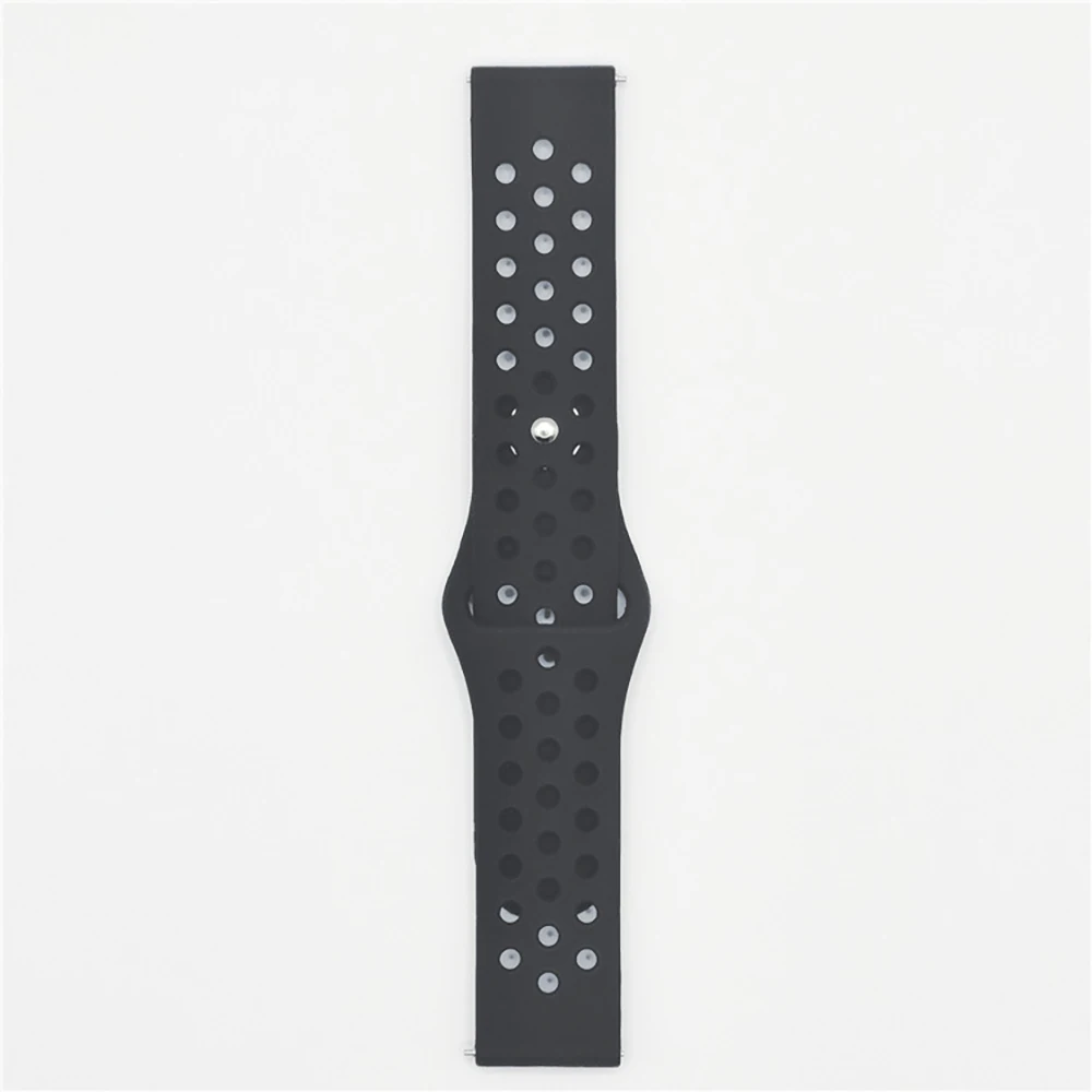 Versatile 22mm Silicone Watch Band - Premium Strap
