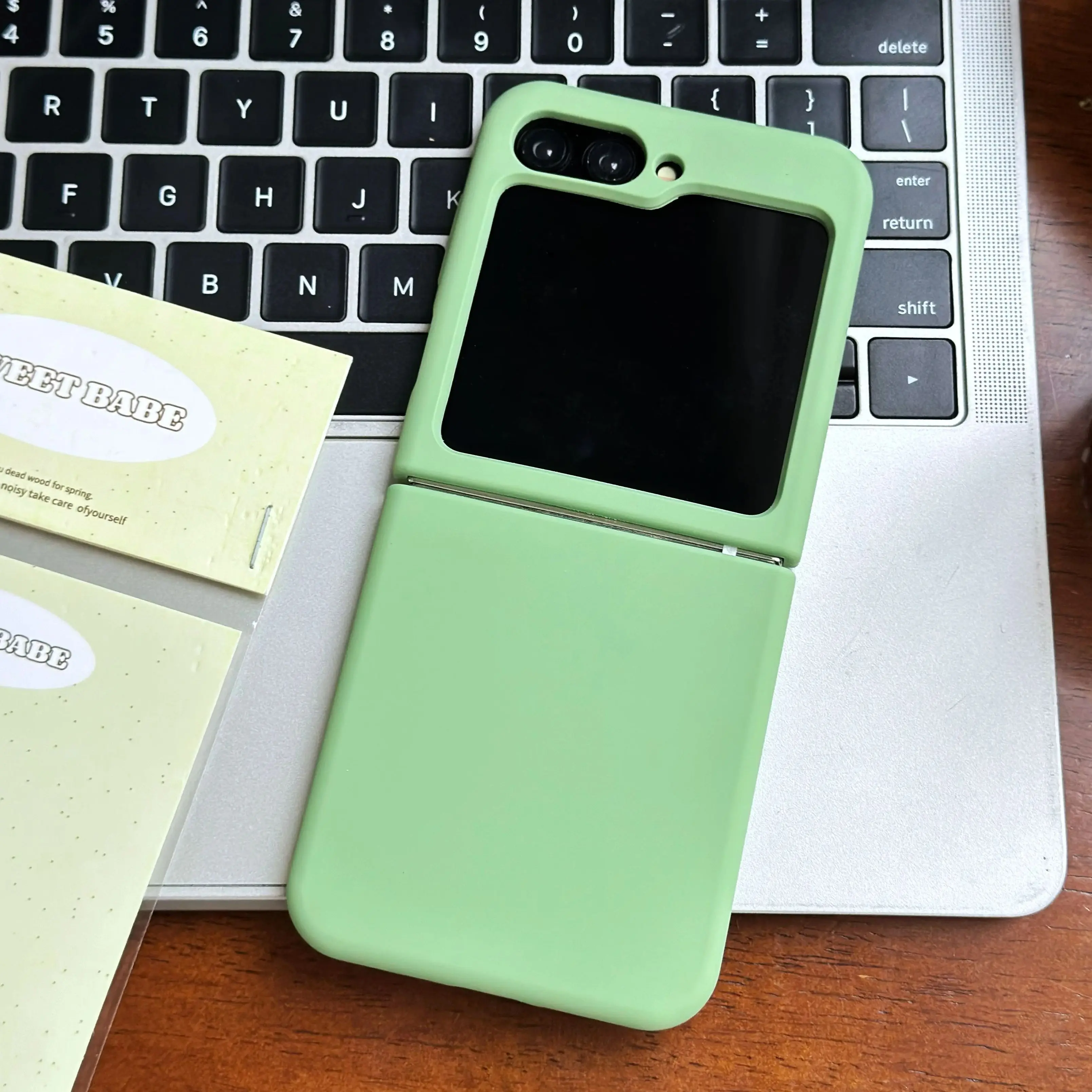 Fluorescence Neon Liquid Silicone Shockproof Case - Candy Matte Finish
