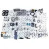 LESU RC Loader Kits Aoue-MCL8 1/14 Hydraulic Metal Unpainted Unassembled Construction Truck Model Light Sound Toy TH22928 2