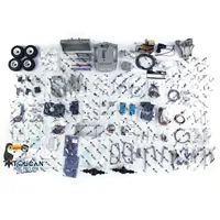 LESU RC Loader Kits Aoue-MCL8 1/14 Hydraulic Metal Unpainted Unassembled Construction Truck Model Light Sound Toy TH22928 2