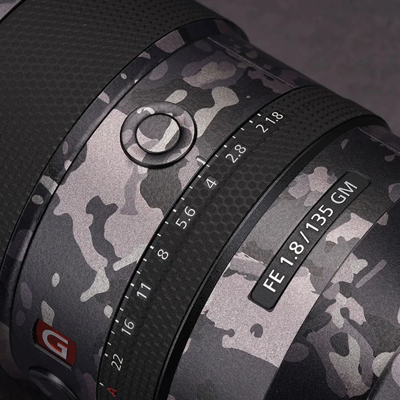 FE 135mm F1.8 GM FE135MM FE135 F/1.8용 FE 135 1.8 GM 데칼 스킨 비닐 랩 필름 렌즈 보호 스티커 보호 코팅