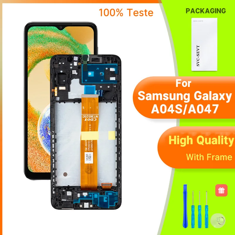 100-Tested-Premium-LCD-For-Samsung-Galaxy-A04s-Display-Touch-Screen ...