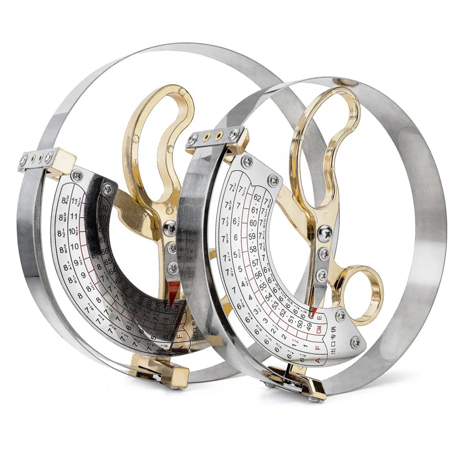 Hat Sizing Tool 42-52 cm 49-62cm 55- 68 cm 57 70cm Scissor Type Ring Compass Cap Measuring Tool