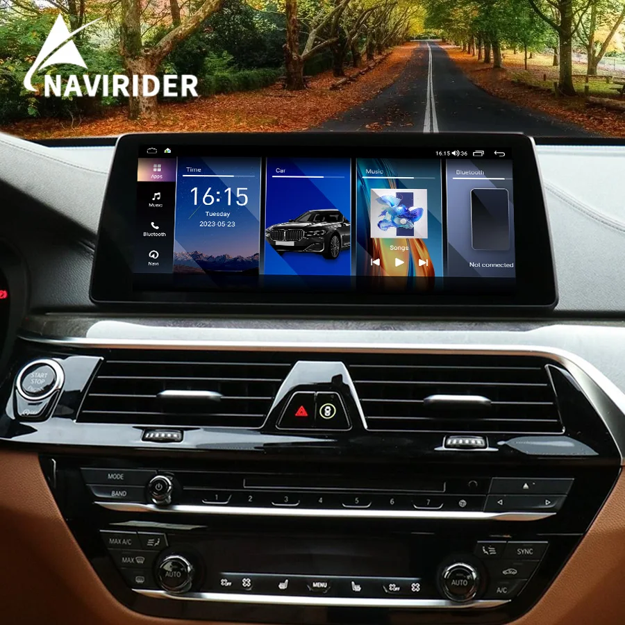 

Автомобильный мультимедийный плеер, Android 13 8 + 256 ГБ CarPlay GPS, навигация, автомобильное радио, стерео DSP SWC для BMW 6 серии F06 F12 F13 2011-2018