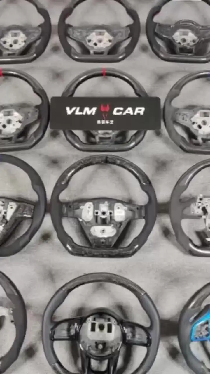 Рулевое колесо VLMCAR из углеродного волокна для Audi A1 A3 A4 A5 A6C7 A7 Performance Luxury Upgrade Perfect Fit