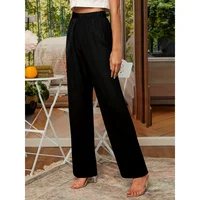 Stylish High-Waisted Wide-Leg Pants for Women 1