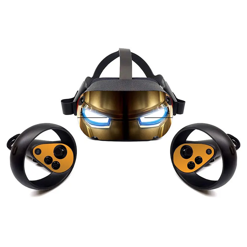 Marvel Spiderman Skin Sticker for Oculus Quest VR Headset Virtual Reality Nice Decoration Decals Protetive PVC Skin 