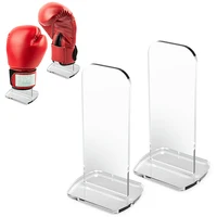 Boxing Glove Storage Holder 2 Pcs Acrylic Display Stand Easy Stand For Home Bedroom Office Bedroom Desktop Stand 1